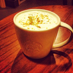 A photo of coffee. De rigueur on Instagram